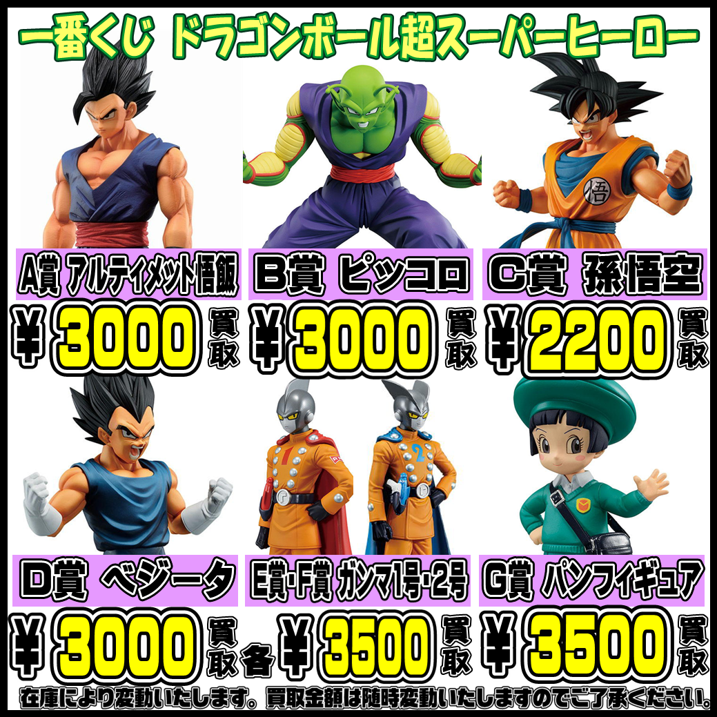 40200円 【気質アップ】 一番くじ ドラゴンボール 超スーパーヒーロー